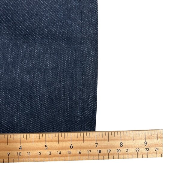 7 For All Mankind Slimmy Luxe Performance | Men's Dark Wash Jeans | Size 31/33 - Picture 10 of 14